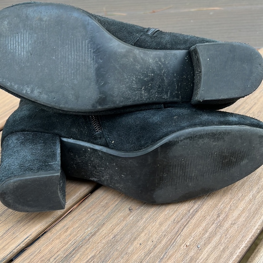 Steve Madden Holster Bootie Black Suede Size 6.5M - Picture 7 of 12